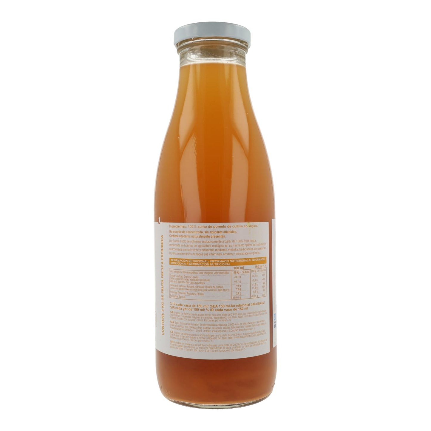 Sumo de Toranja 100% Espremido Bio ékolo 750ml