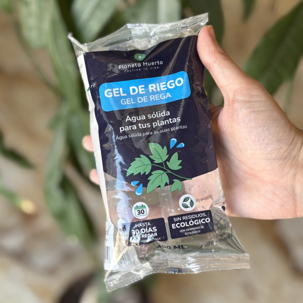 Embalagem de 12 Gel de Irrigação Planeta Huerto 400 ml