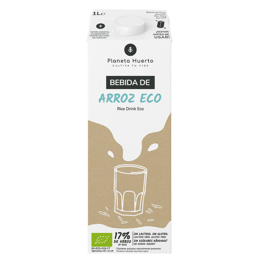 Bebida de Arroz Planeta Huerto Eco 1L