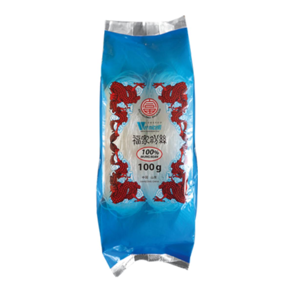 Noodles de vidro comprido 100% Mung Diamond 100g