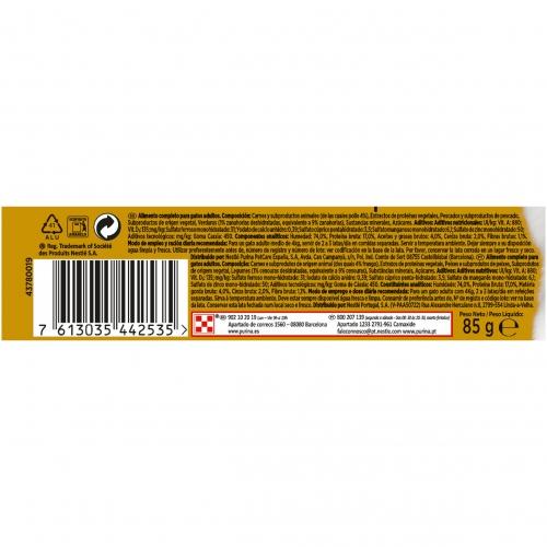 Embalagem de 24 x GOURMET GOLD Frango e Ração Húmida Tarte de Cenoura 85 g