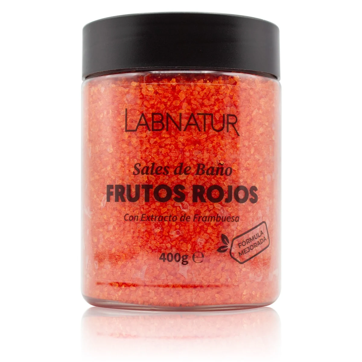 Sales de Baño de Frutos Rojos Labnatur 400 g | Revitalizan, Suavizan y Tonifican | Aroma Afrutado | Veganas_1