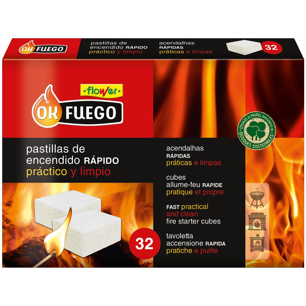 Comprimidos Ok Fuego Quick Start 32 unidades