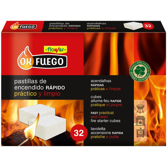 Comprimidos Ok Fuego Quick Start 32 unidades