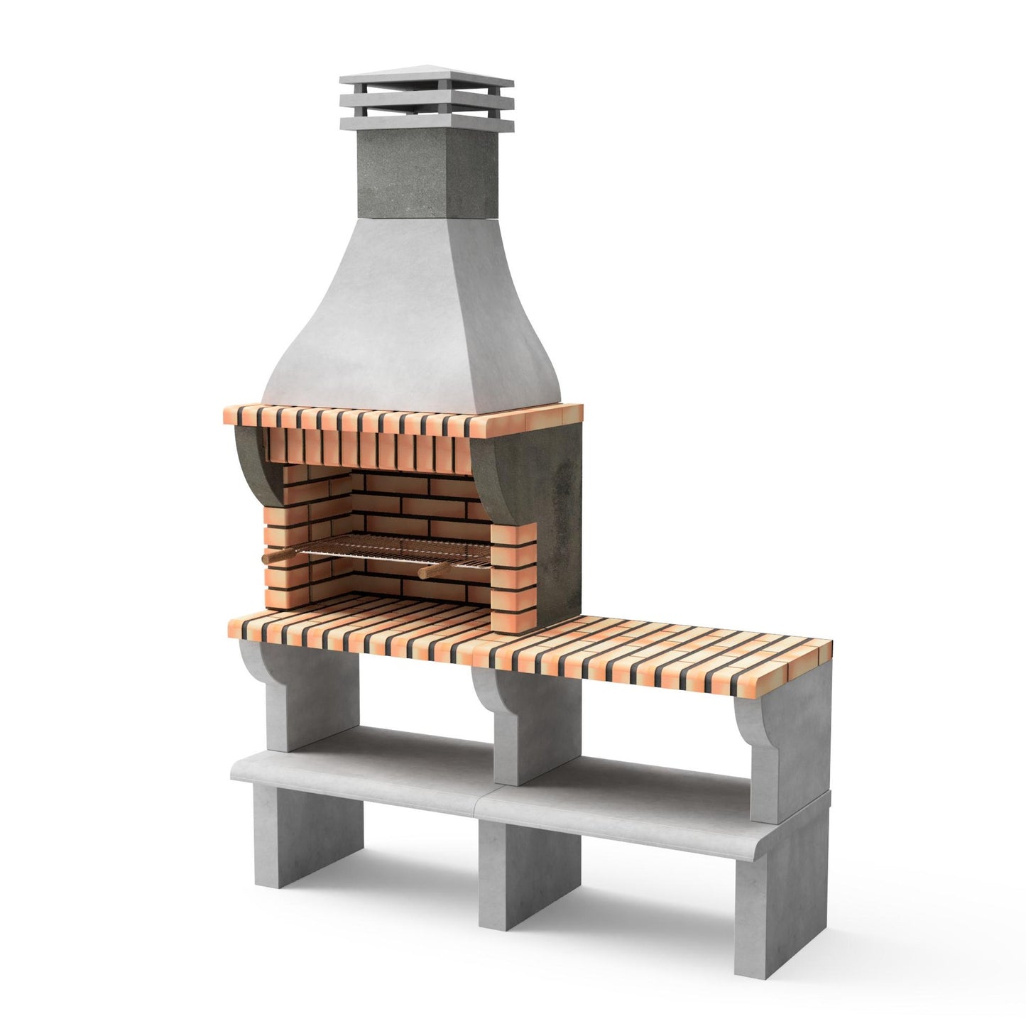 Churrasqueira Maipu XL com bancada Movelar
