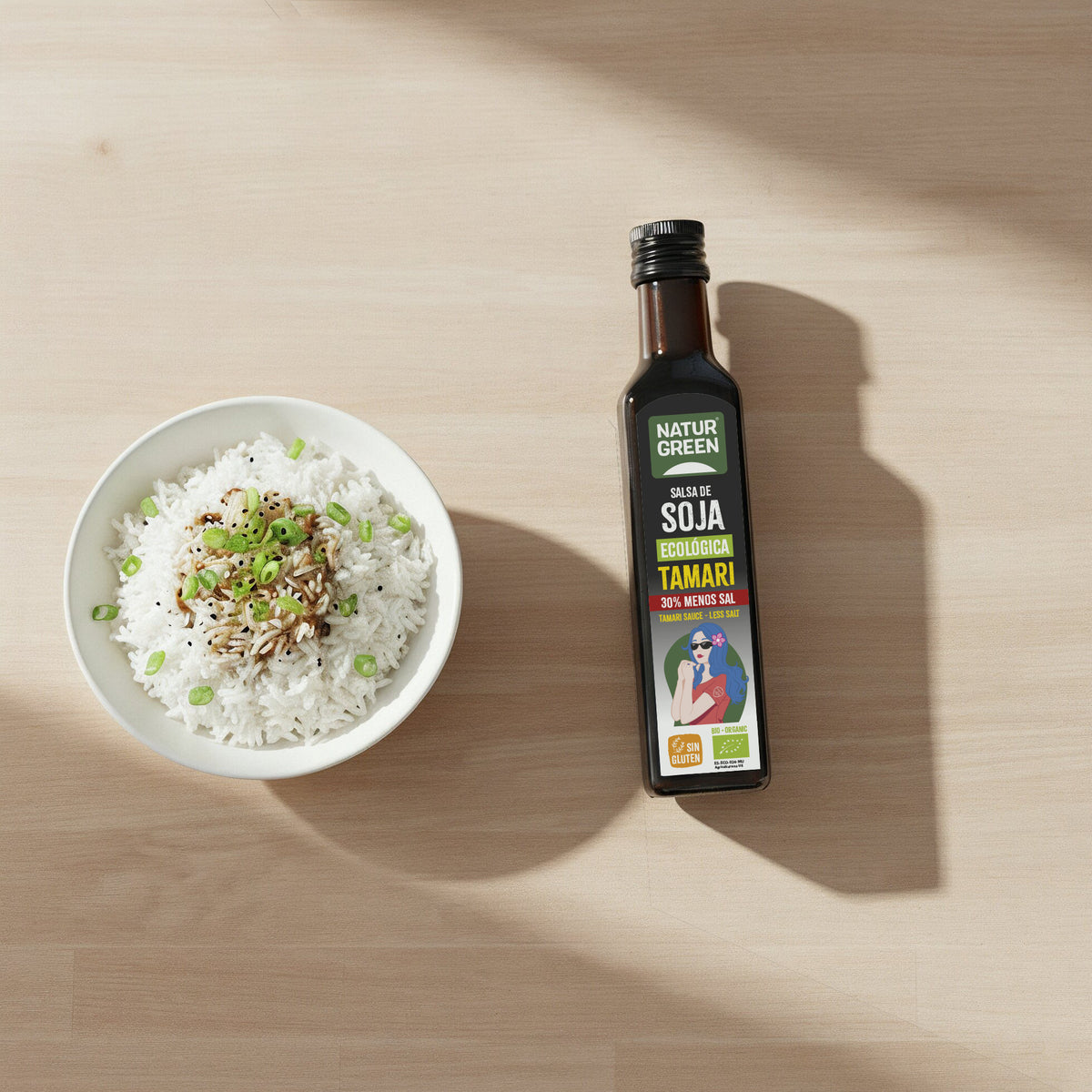 Tamari Contenido Reducido en Sal Bio NaturGreen 250 ml