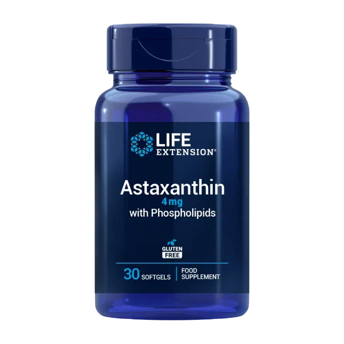 Astaxantina com Fosfolipídios 4 mg, Life Extension 30 esferas