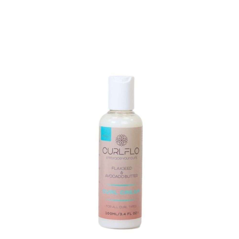 Crema Para Rizos Flaxseed Curl Cream Curl Flo 100ml Mini_0