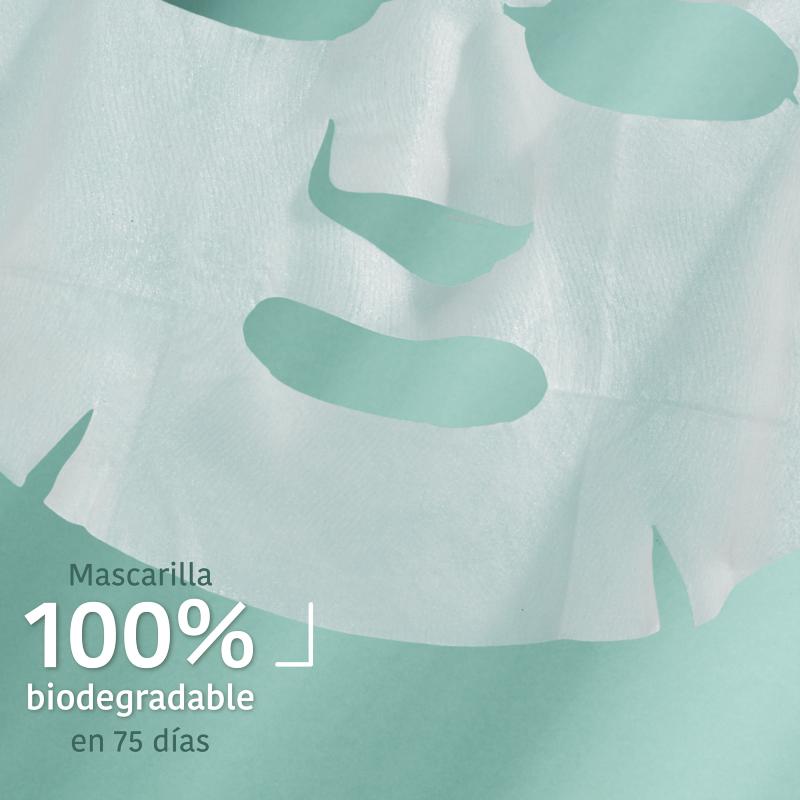 Máscara de tecido peeling com ácido glicólico Iroha Nature Perfect Skin 23 ml