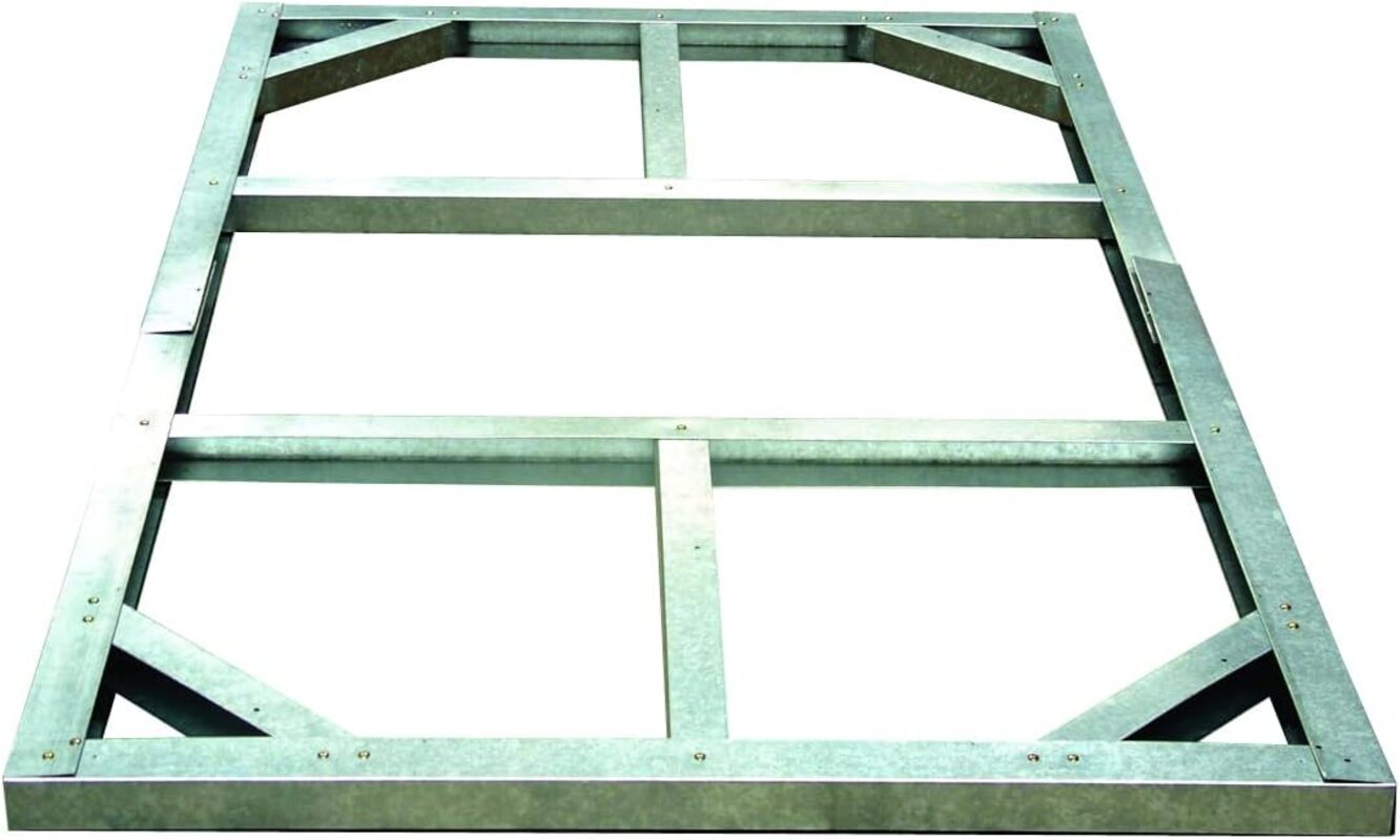 Duramax - Estructura De Suelo Para Caseta - Metal - Gris - 5 X 4_0