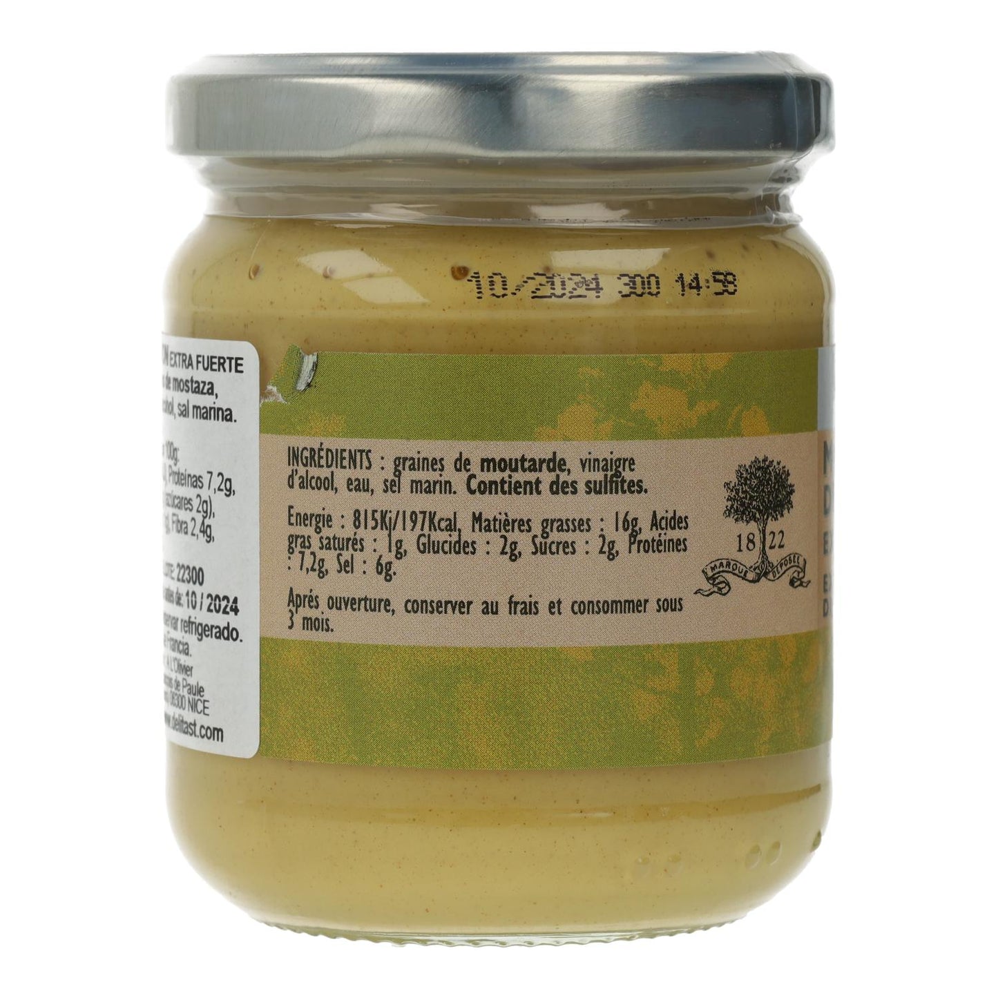 Mostarda Dijon A L'Olivier 250 g