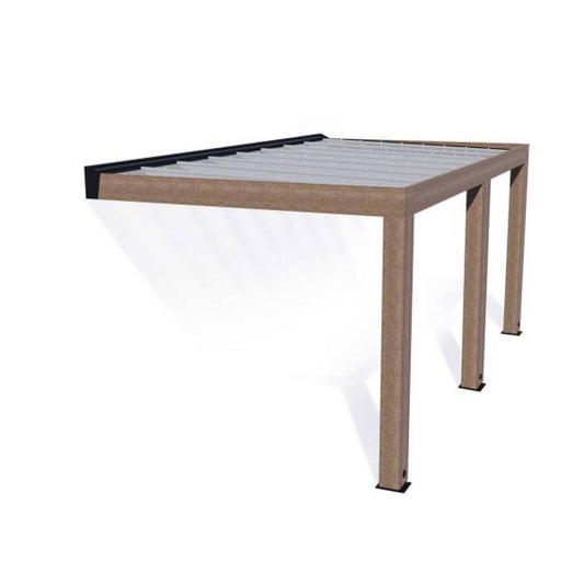 Pérgula anexa em madeira de cedro de Helsínquia 300x535 cm Canopia