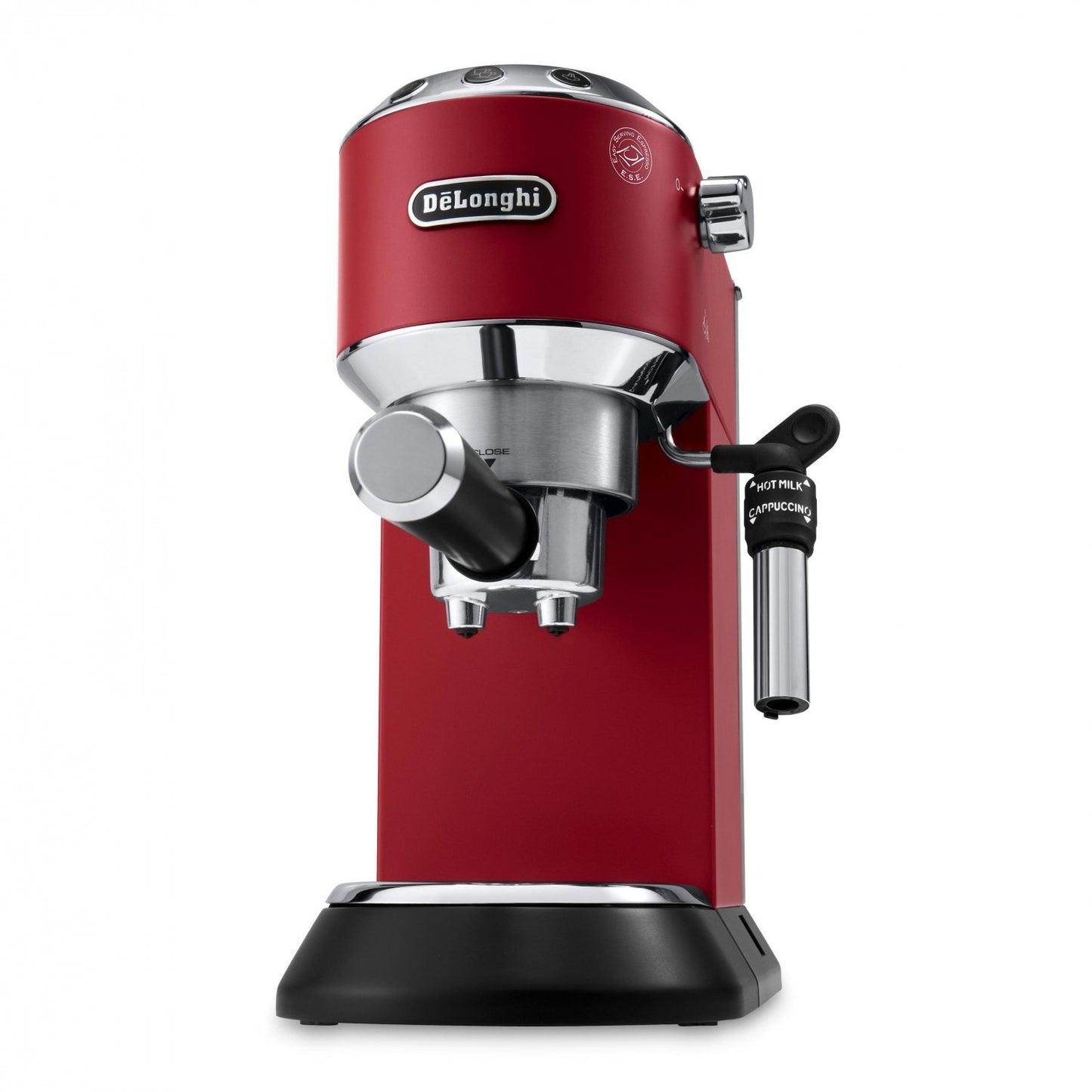Máquina de café expresso e cappuccino manual Delonghi Dedica Style EC685.R vermelha