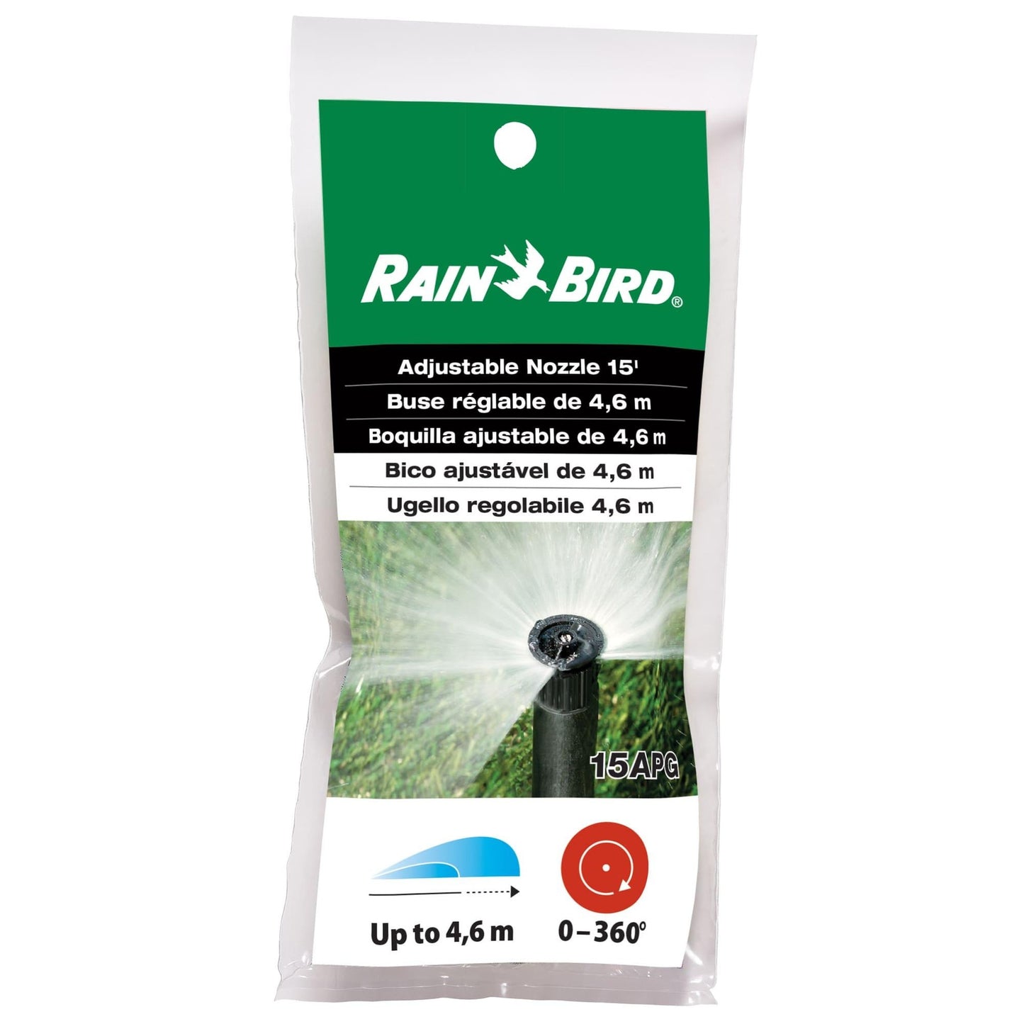 Bocal ajustável Rainbird 0-360°