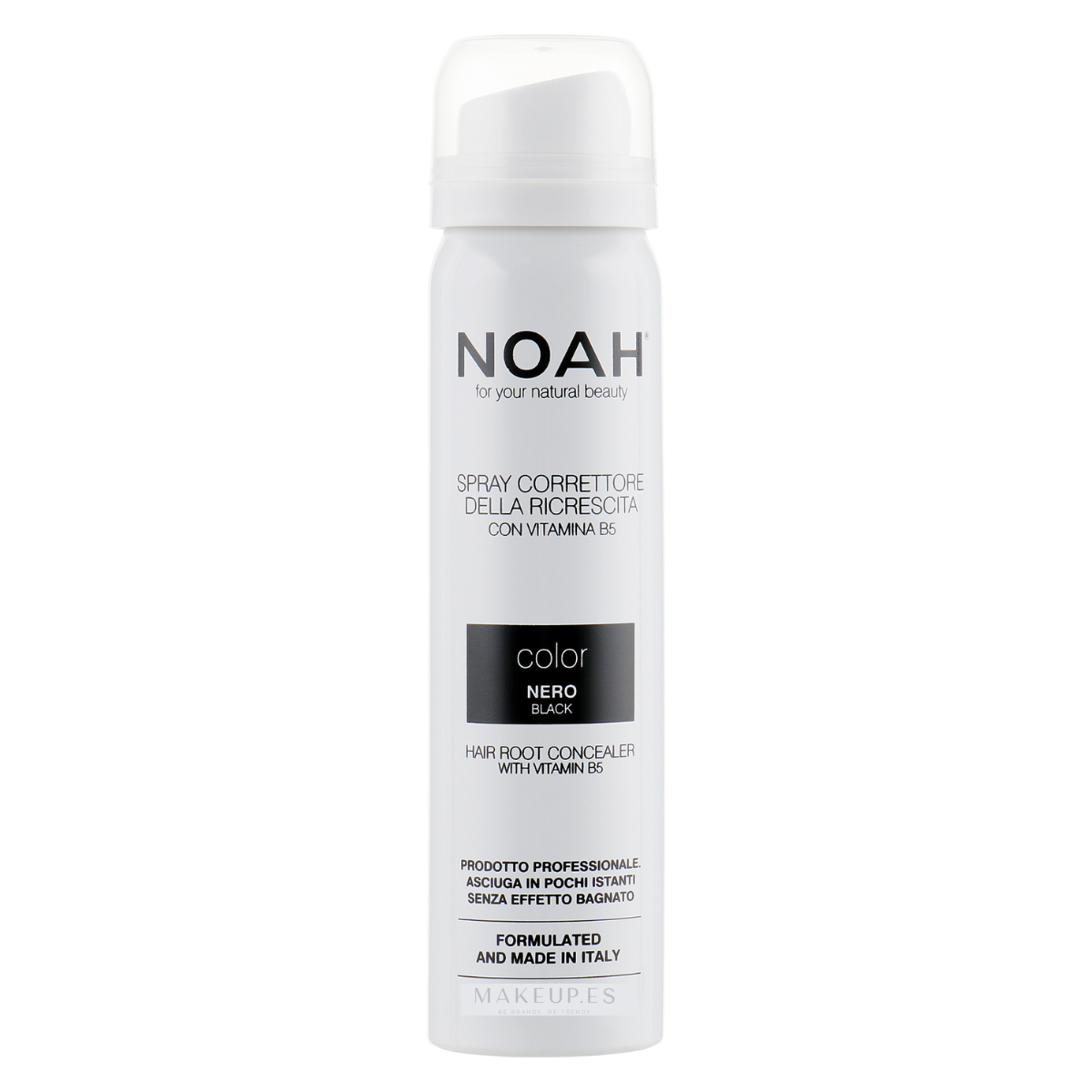 Corretor de raiz de cabelo Noah Black 75 ml