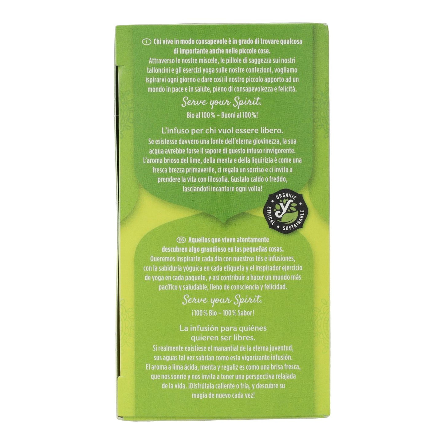 Yogi Tea BIO Limão Menta 17 saquetas de chá