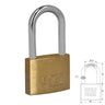 Candado Laton Arco Largo 50 Mm.