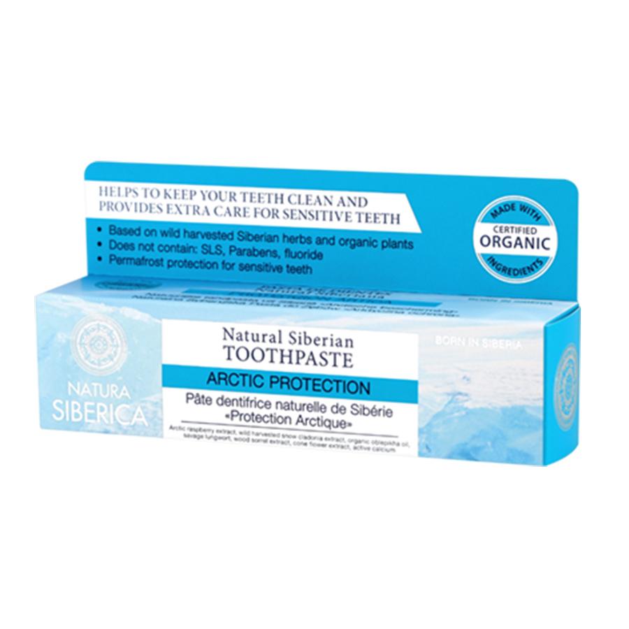 Pasta de dentes natural siberiana, proteção ártica Natura Siberica 100 g