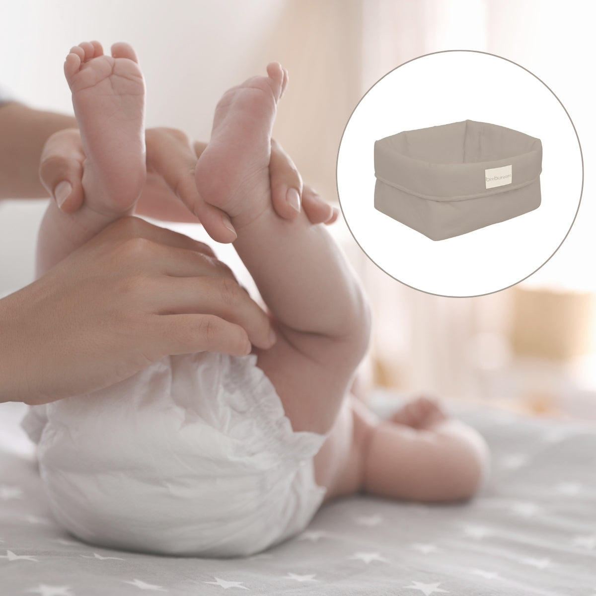 Nairobi Cesta Organizadora Canastilla Para Bebé_2