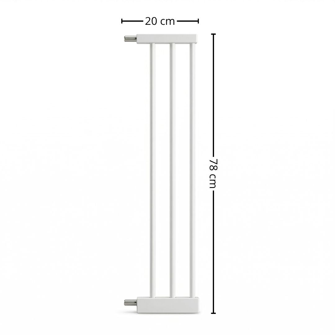 Bathby | Extensión De 20 Cm Para Valla De Seguridad Infantil Y Para Mascotas, Color Blanco_5