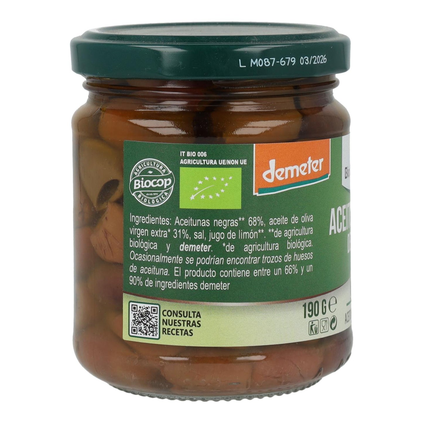 Dentes de alho em óleo Bio Organica Italia 140 gr
