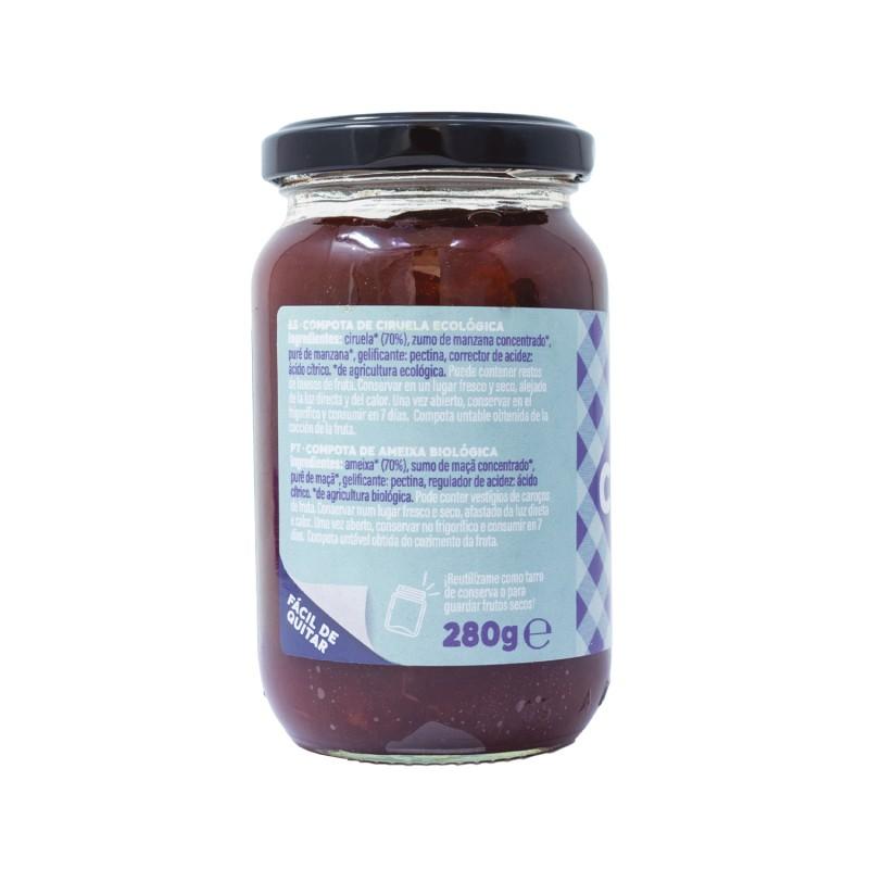 Compota de Ameixa Biológica La Finestra Sul Cielo 280 g