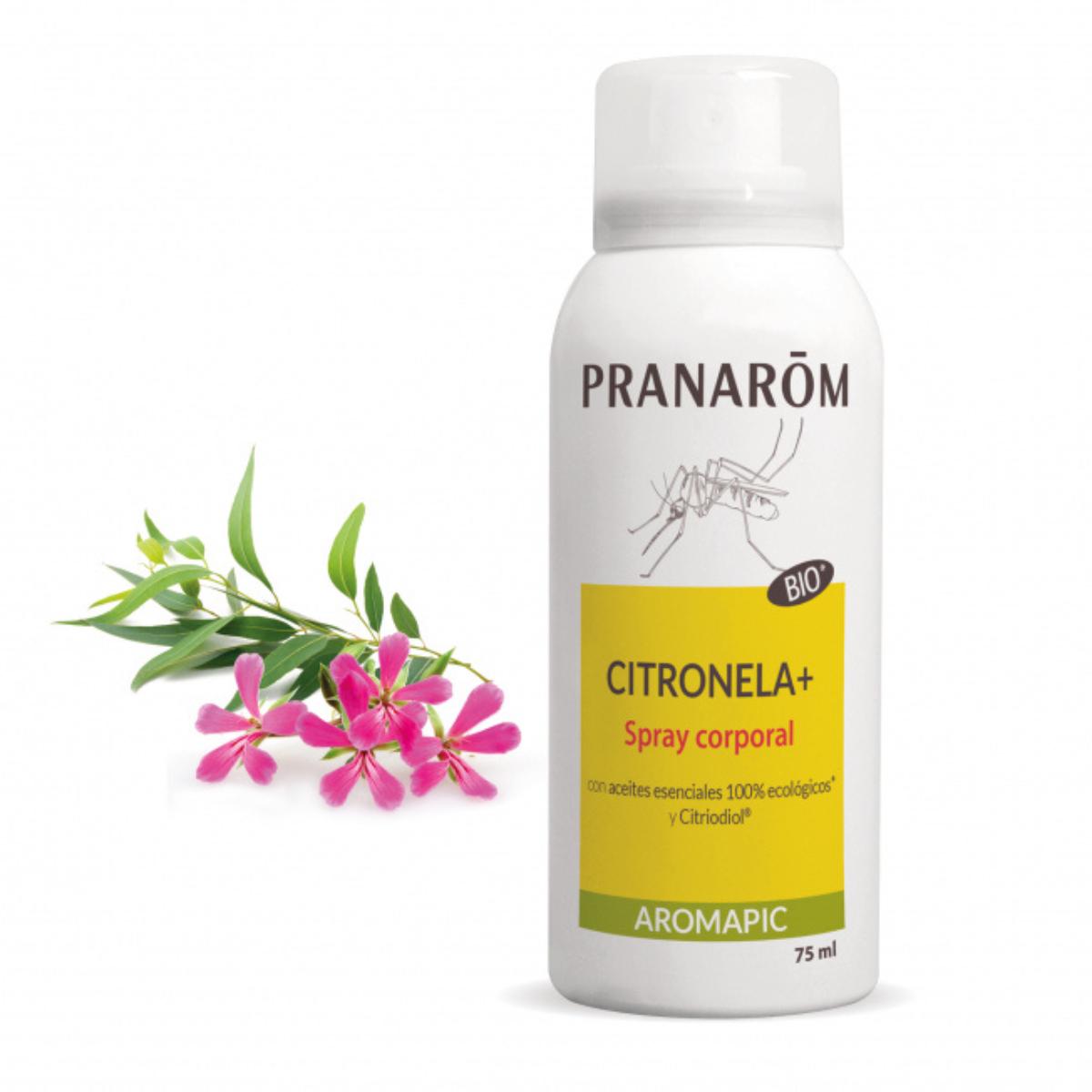 Spray corporal citronela+ BIO Pranarôm 75 ml