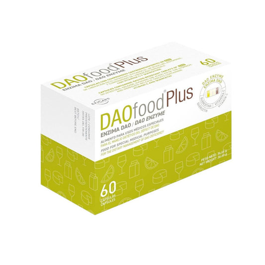 DAOfood® Plus 60 cápsulas com comprimidos gastrorresistentes