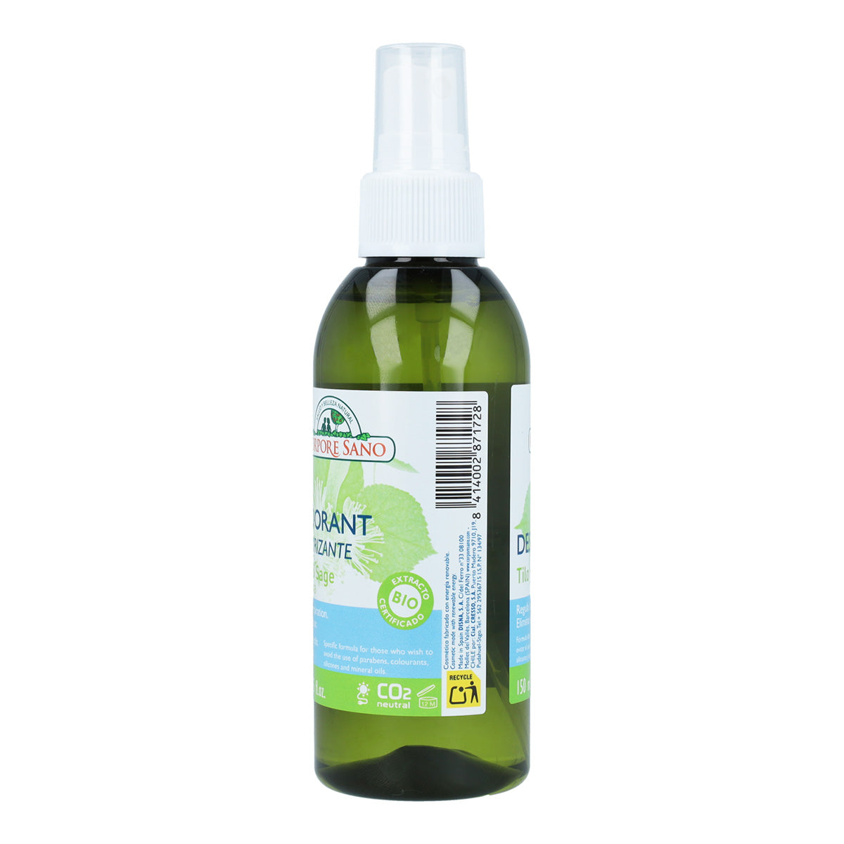 Desodorizante Corpore Sano Tília e Sálvia 150 ml