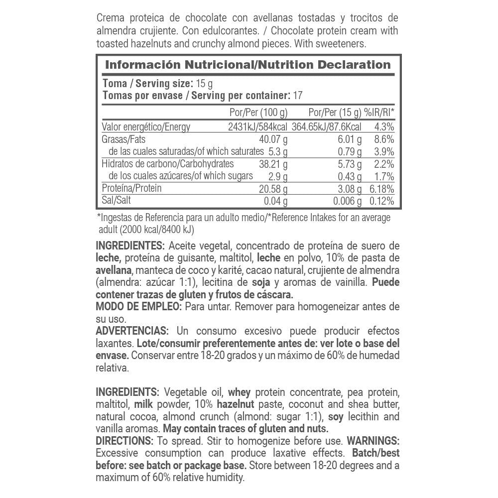 Protein Cream (crema Proteica) - 200g - Bombón Rocher - Deliciosa Crema De Proteína - Masmusculo_5