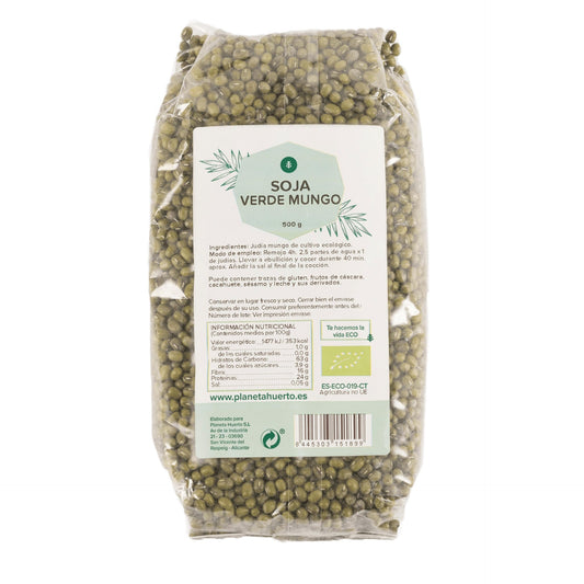 Eco Planeta Huerto Soja Mung Verde 500 g