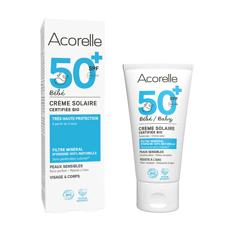 Creme Protetor Solar Acorelle Baby FPS50+ 50ml