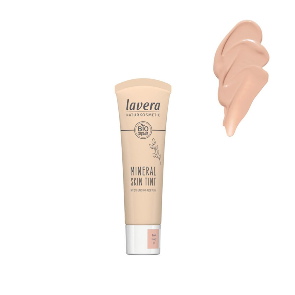 Creme de coloração mineral Q10 - 01 Cool Ivory, Lavera 30 ml