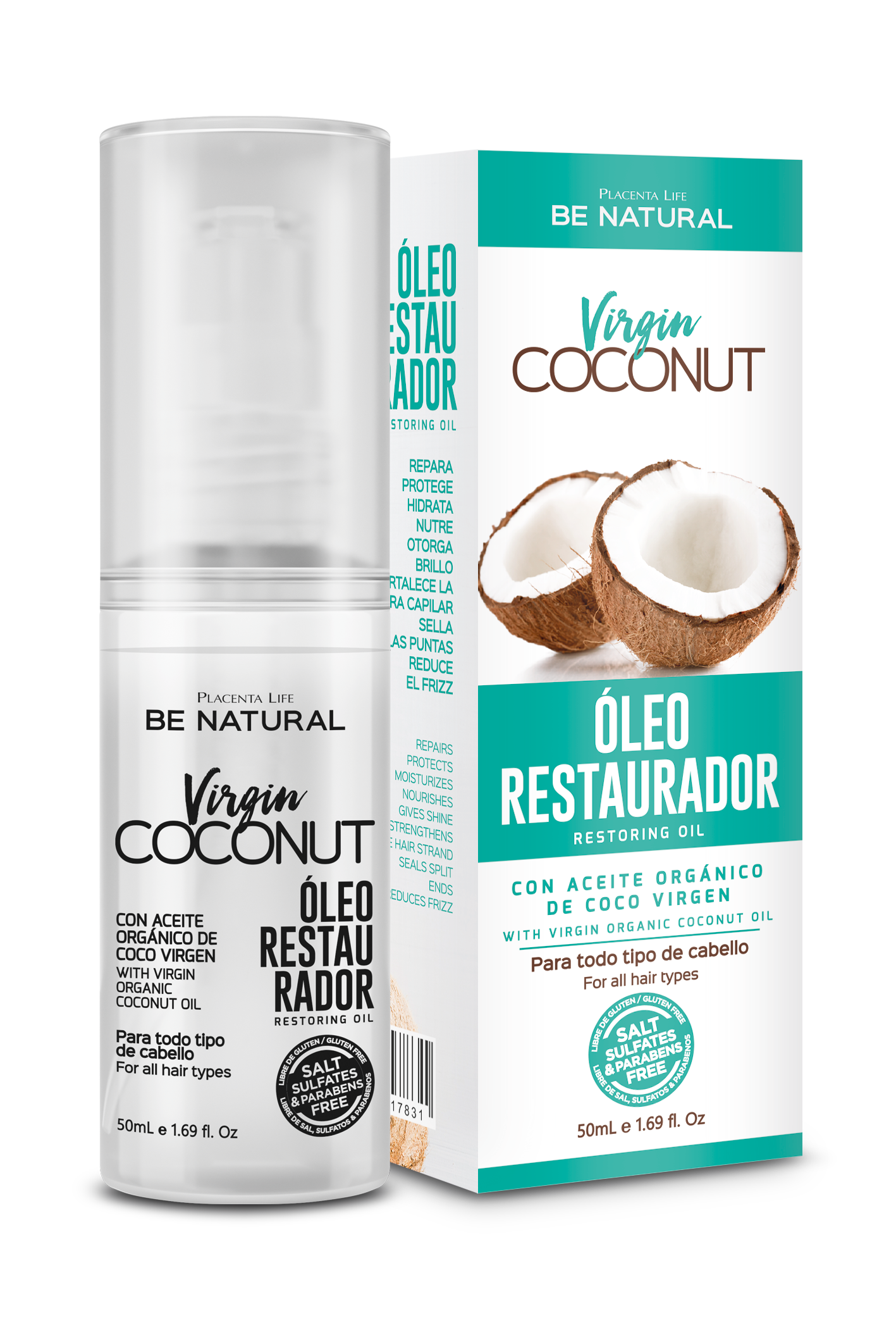 Virgin Coconut Aceite Reparador 50ml_0