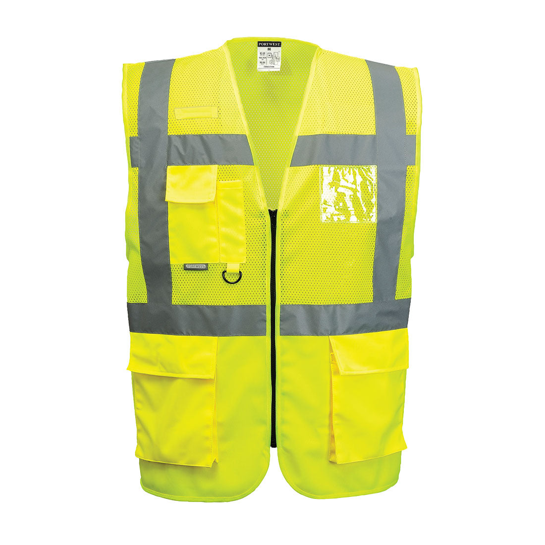 Chaleco De Malla Executive Madrid / Xxxl / Amarillo_0
