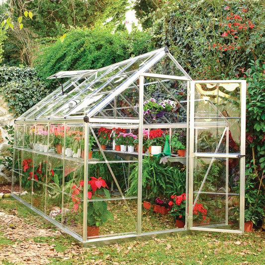 Estufa Harmony 306x185x208 cm prateada