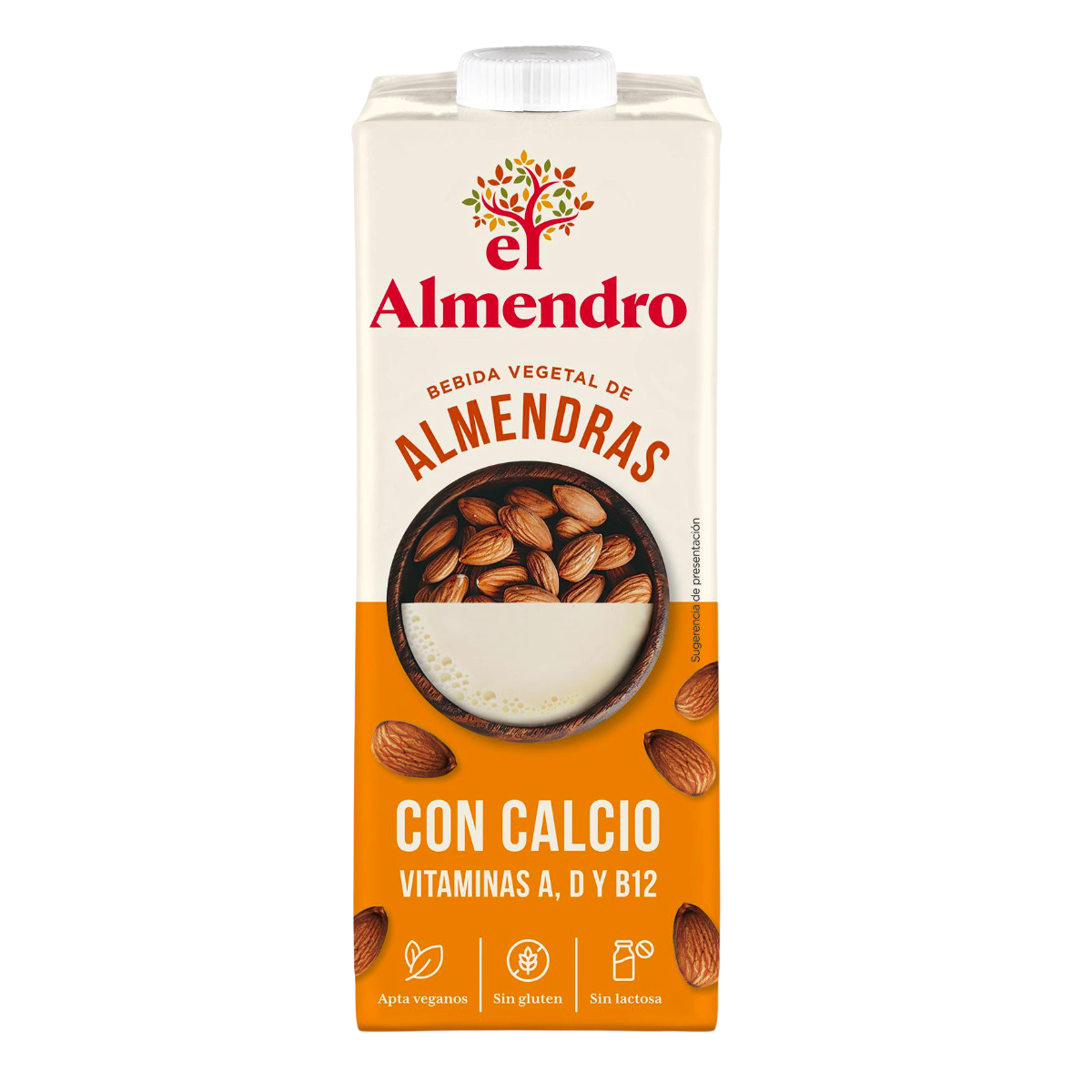 Pack de 6 Bebidas de Amêndoa com Cálcio El Almendro 1L