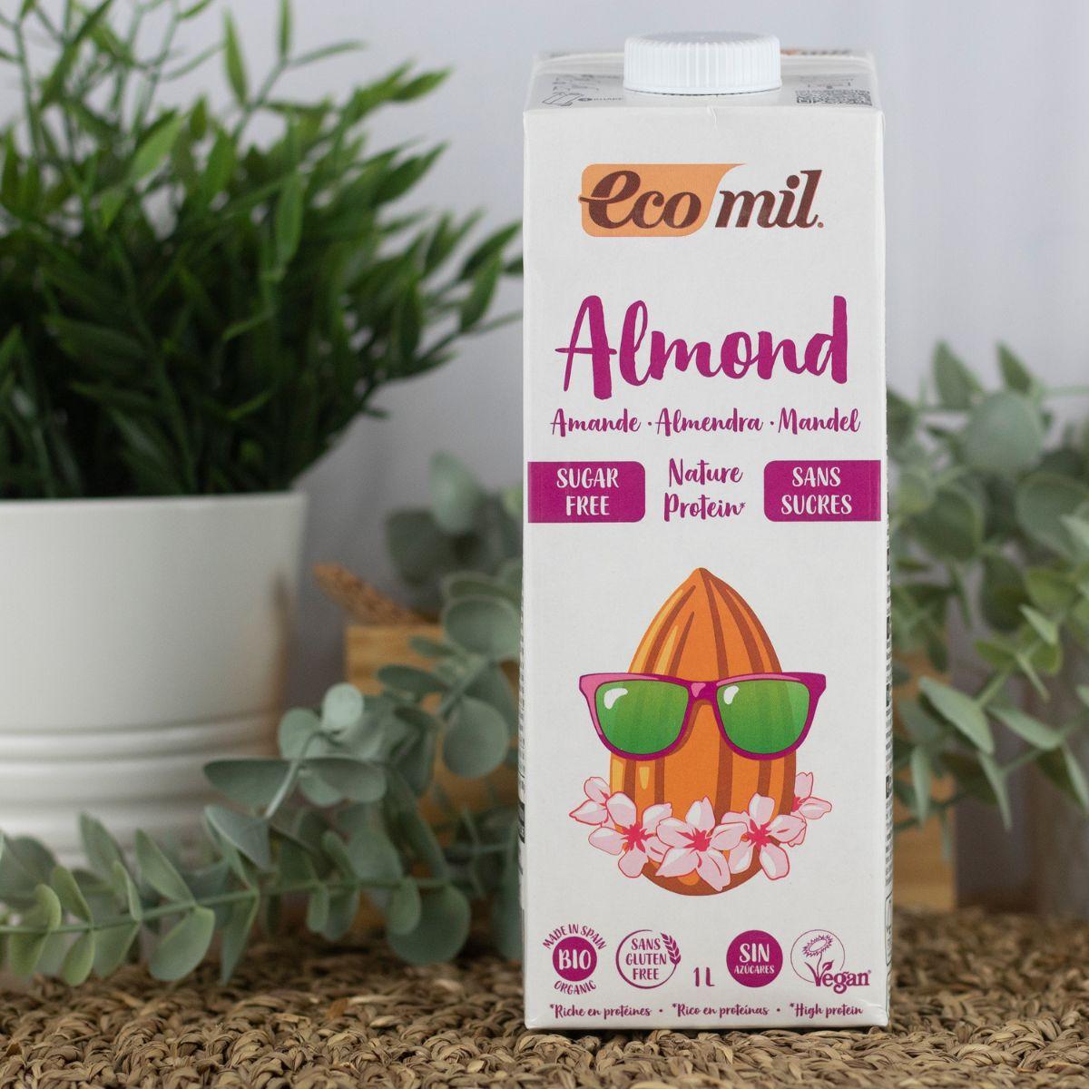 Bebida Vegetal de Amêndoa Biológica EcoMil 1 L