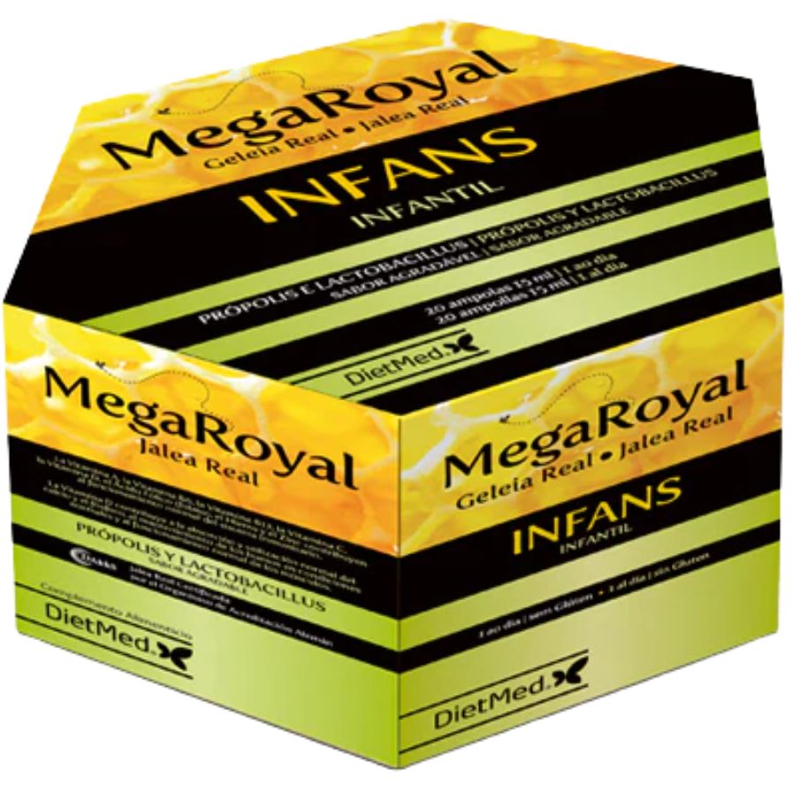 Dietmed Megaroyal Infans - 20 Unidades_0