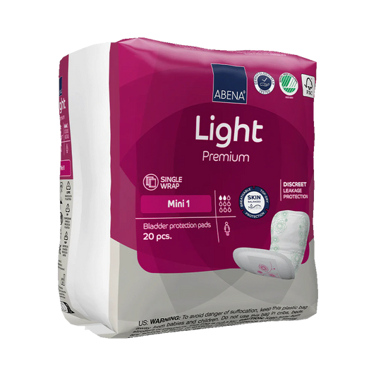 Abena Mini 1 Pensos para Incontinência 20 Unidades