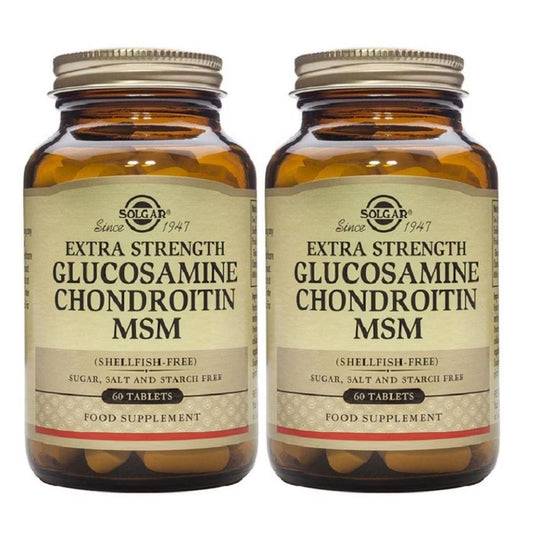 Embalagem de 2x Glucosamina Condroitina MSM Concentrado Extra