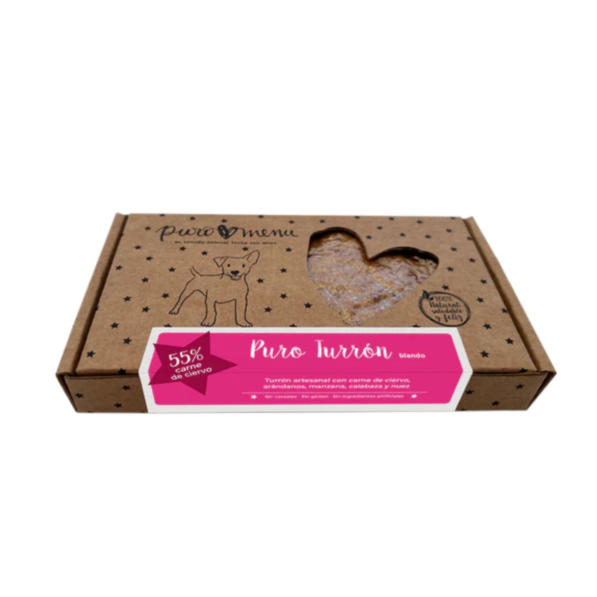 Puromenu Crispy Deer Nougat para cães 150g