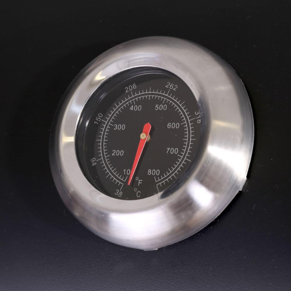 Birgitt Grelhador a gás com 3 queimadores em aço 52 x 126 x 110 cm Ldk Garden