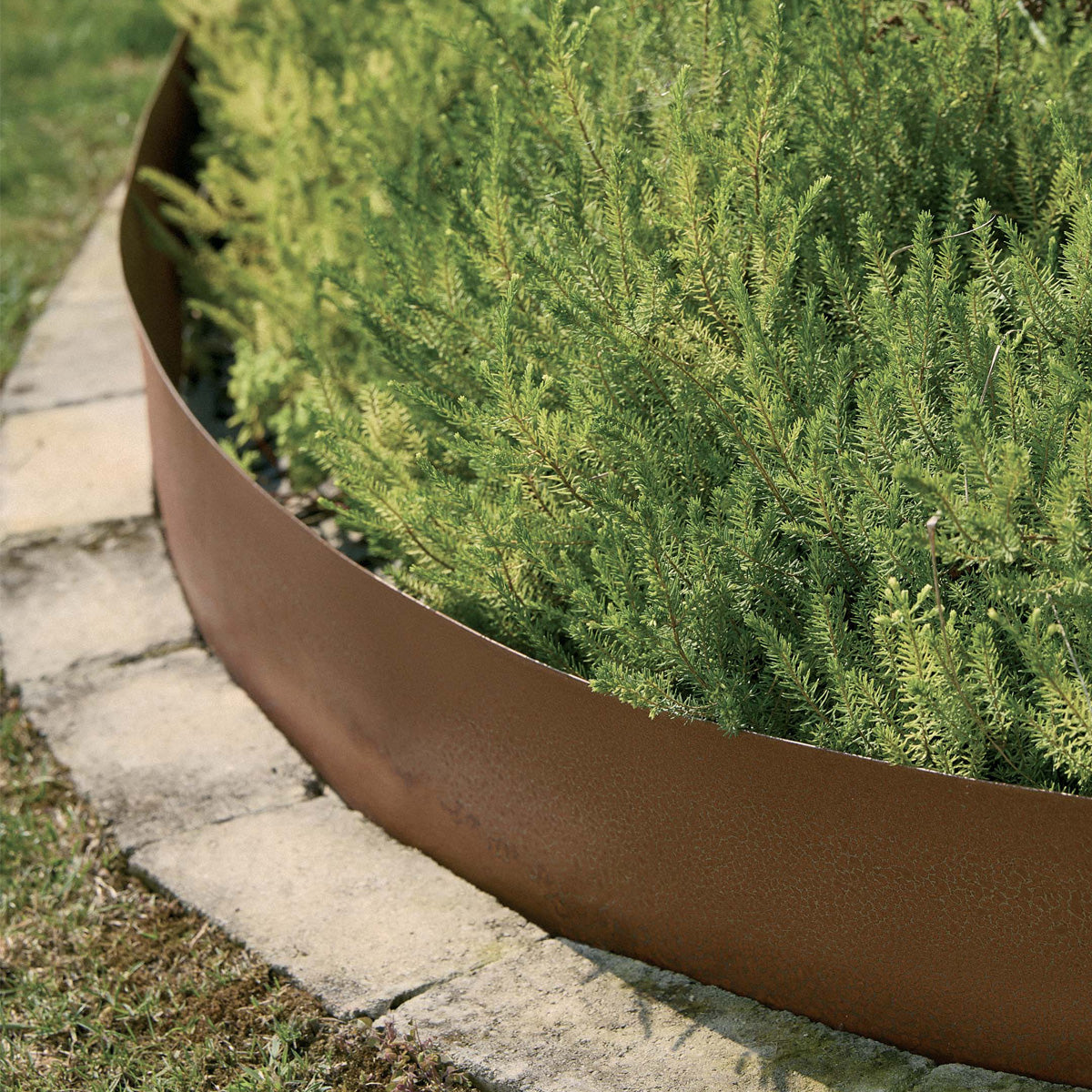 Borda flexível em aço corten 5m Verdemax