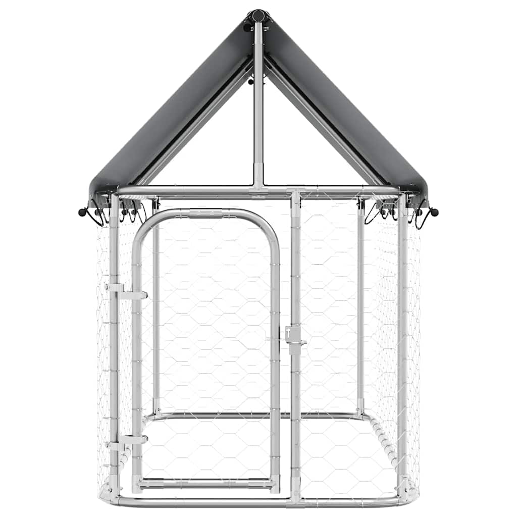 Perrera De Exterior Con Tejado 200x100x150 Cm_5