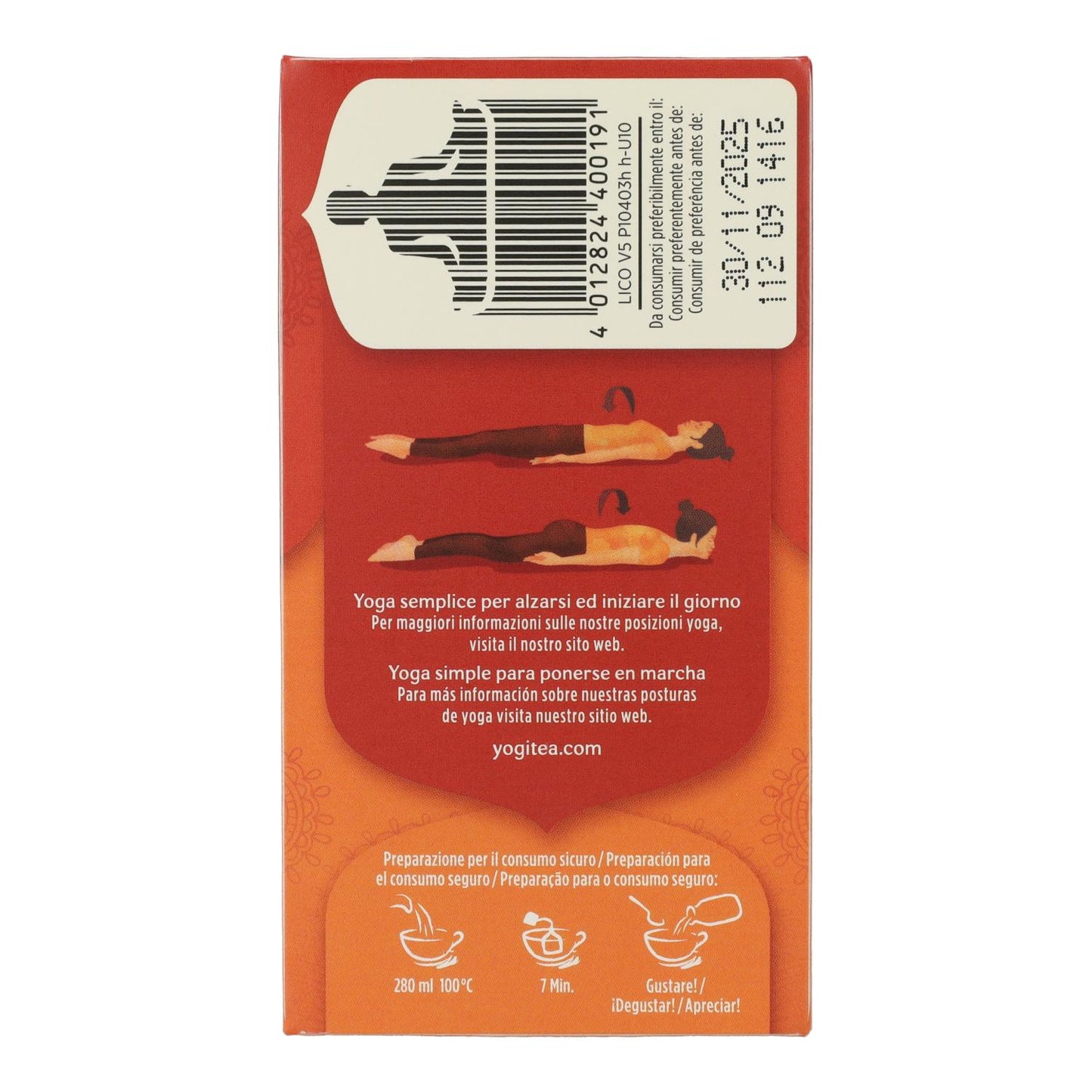 Chá de Alcaçuz Biológico Yogi Tea, 17 saquetas