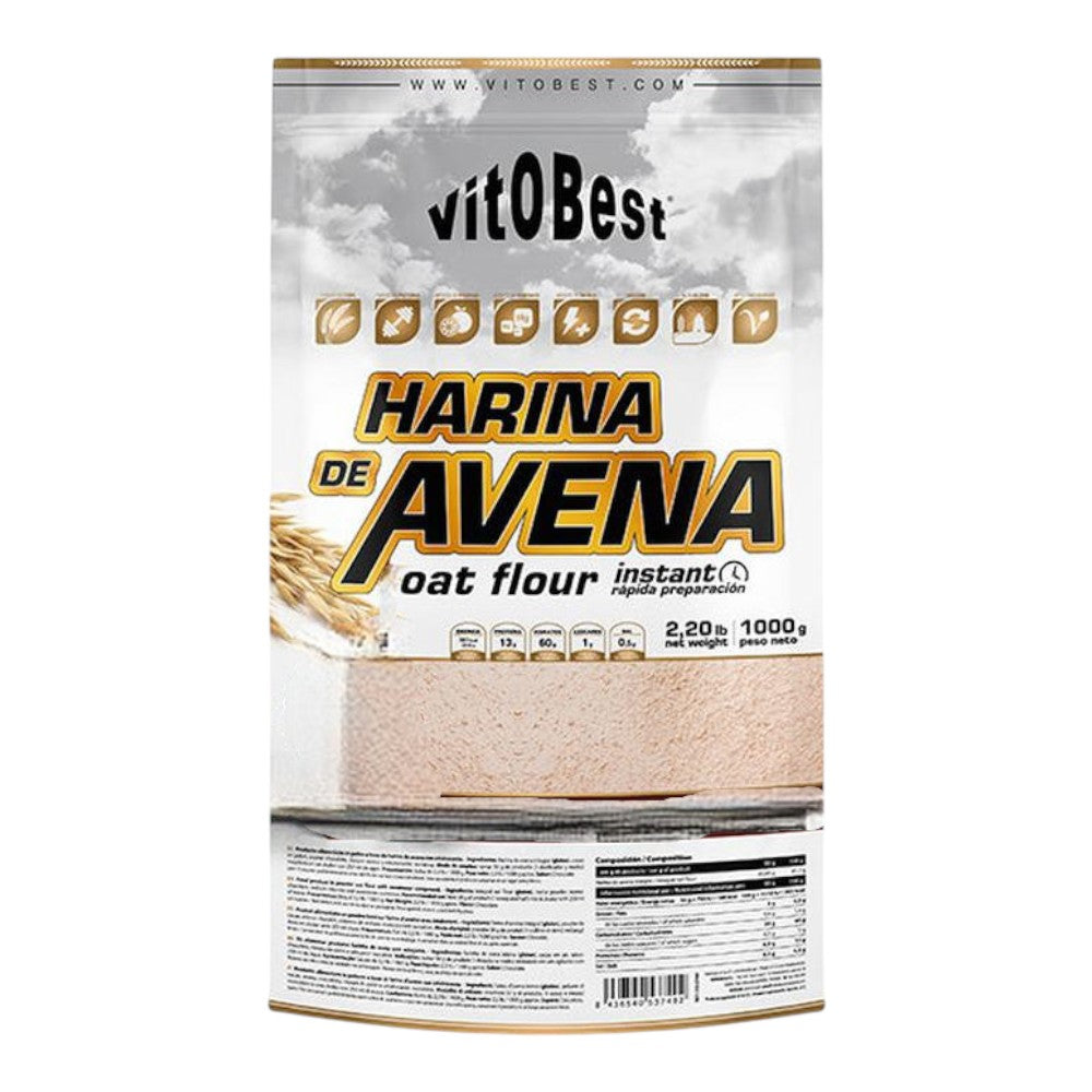 Harina De Avena 1 Kg Sabores Vitobest Brownie_0