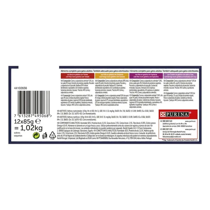 FELIX Sensations Festa de Sabores em Gelatina 12 x 85 g