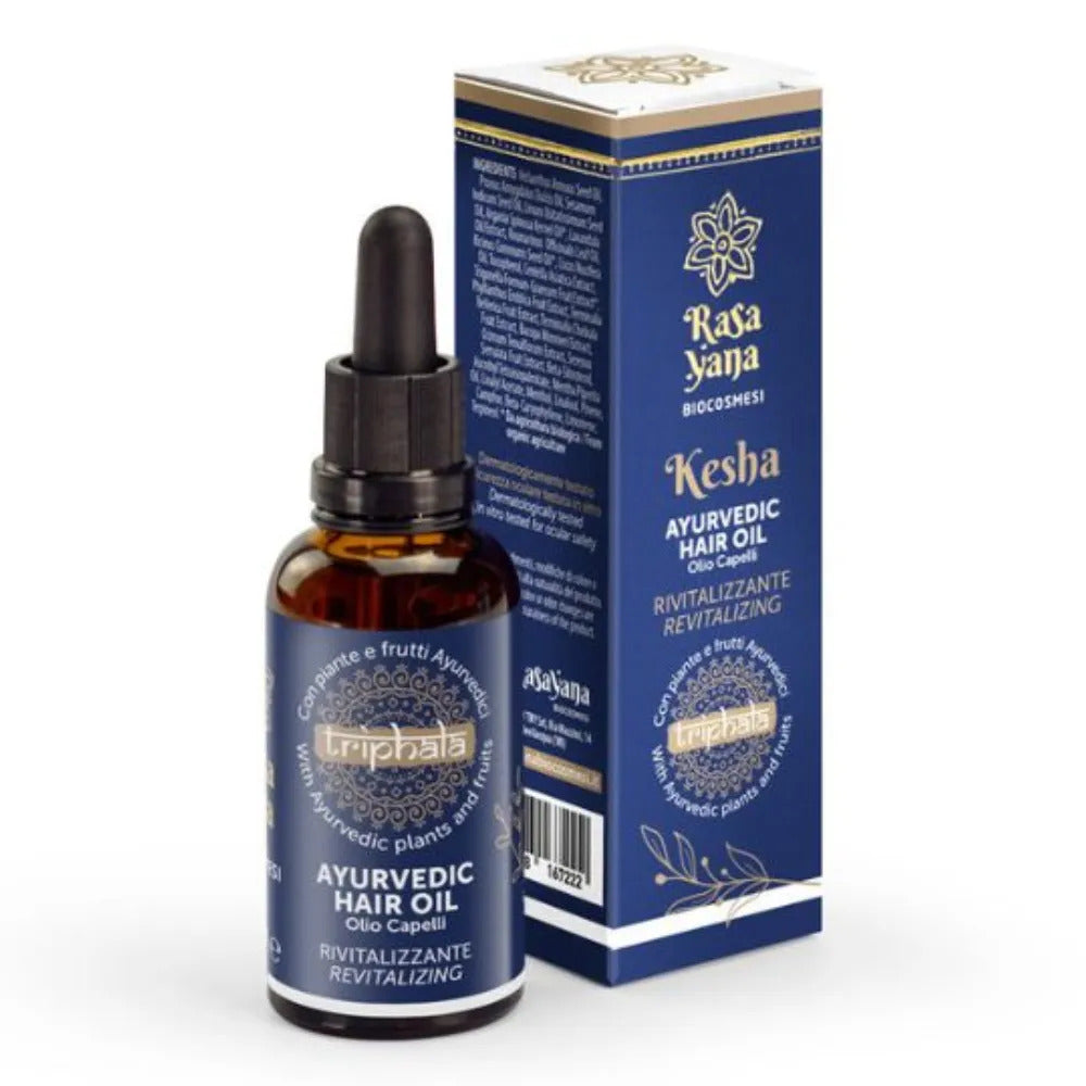 Rasayana Biocosmesi Cabello Kesha Hair Oil Rivitalizzante Con Triphala 50ml_0