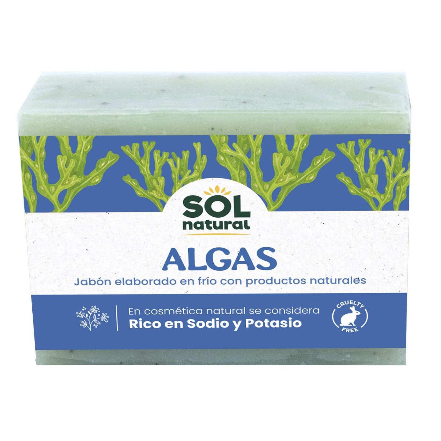 Sabonete natural de algas solares 100g